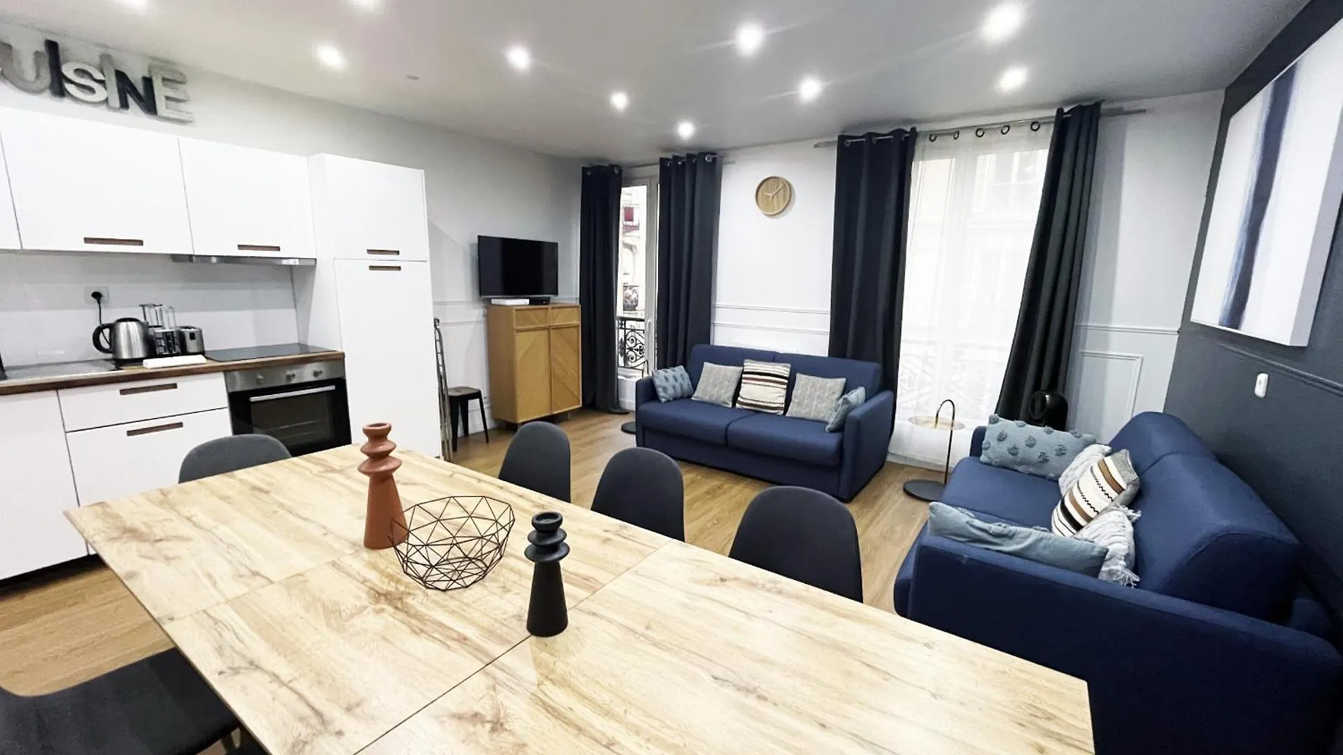 Urban Flat 17 - Pretty 3 Bdr Flat In Paris Montorgueil Apartment